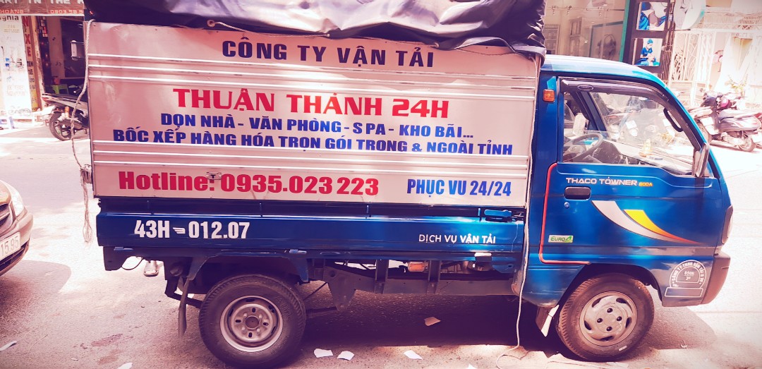 Cho thuê xe nâng xe cẩu  Taxi Tải Thuận Thành